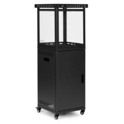 Stufa a gas da terrazza - vetrata - 13 kW - 136,5 cm