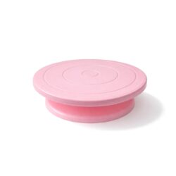 Alzata per torta girevole - Ø 27,5 cm - rosa | Gastrokitchen