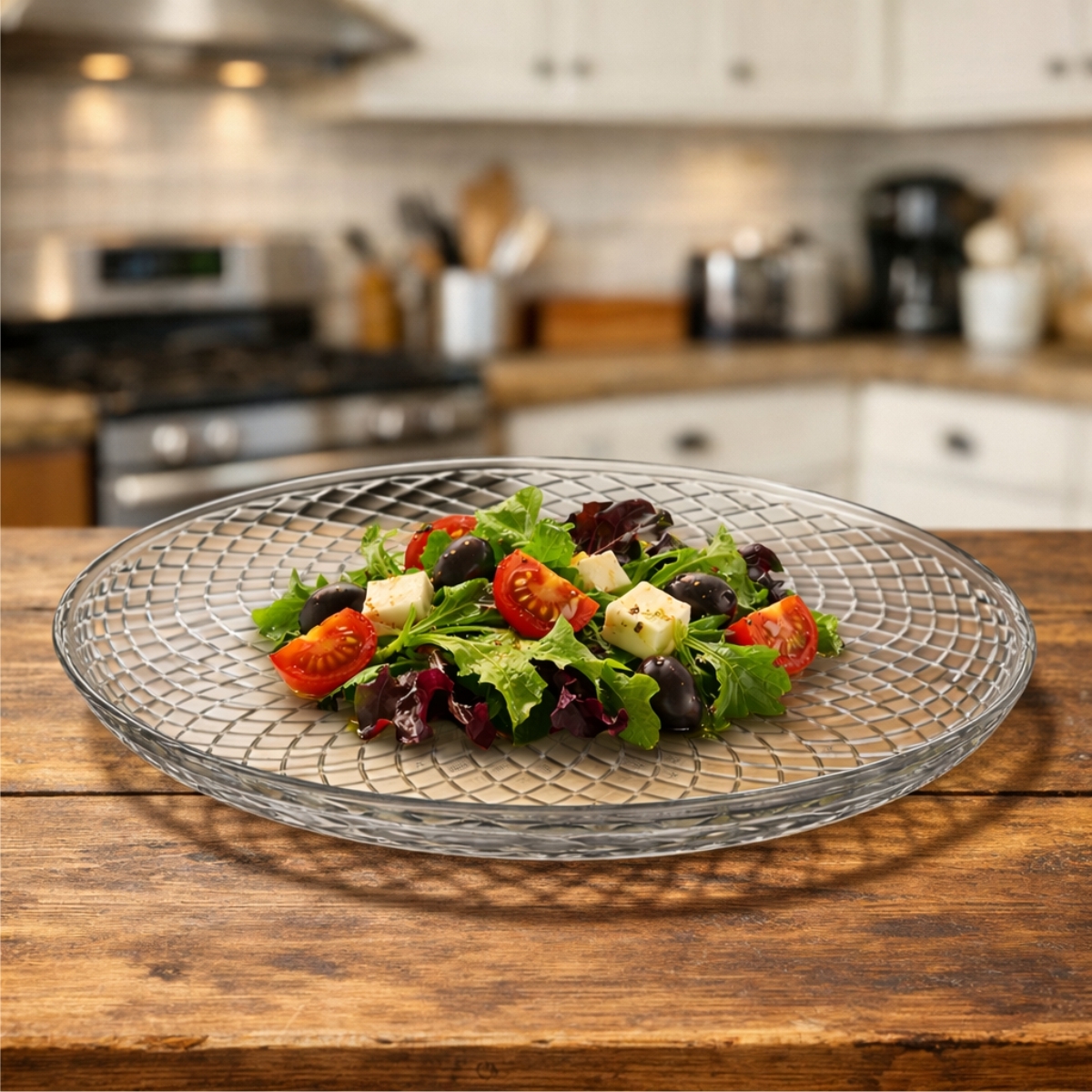 Piatto da portata in vetro - Ø 30 cm | Gastrokitchen