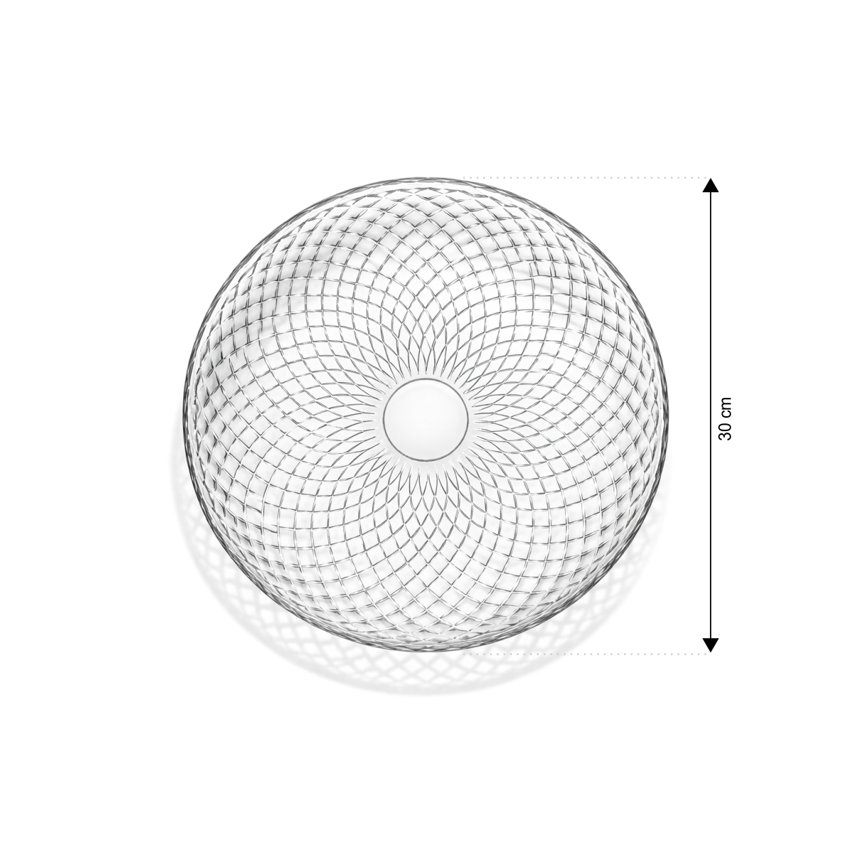 Piatto da portata in vetro - Ø 30 cm | Gastrokitchen