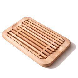Tagliere per pane con griglia - 40 x 25 cm | Gastrokitchen