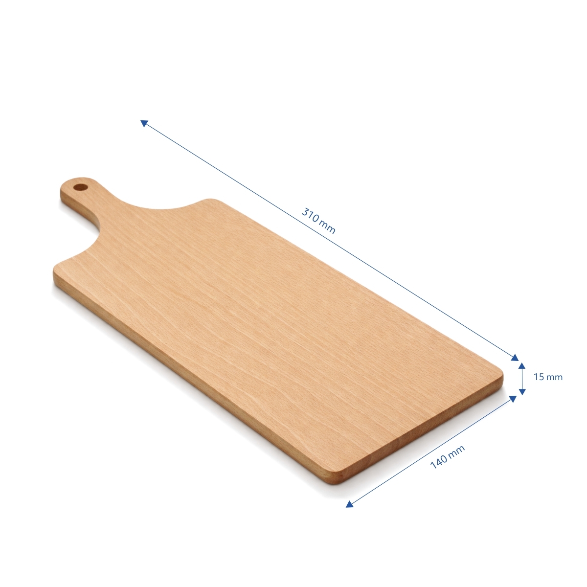 Tagliere - 31 cm - con manico | Gastrokitchen