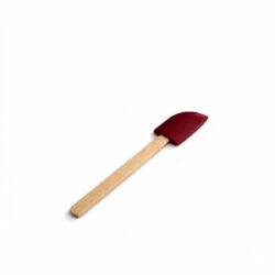 Spatola in silicone con manico in legno - 25,5 cm | Gastrokitchen
