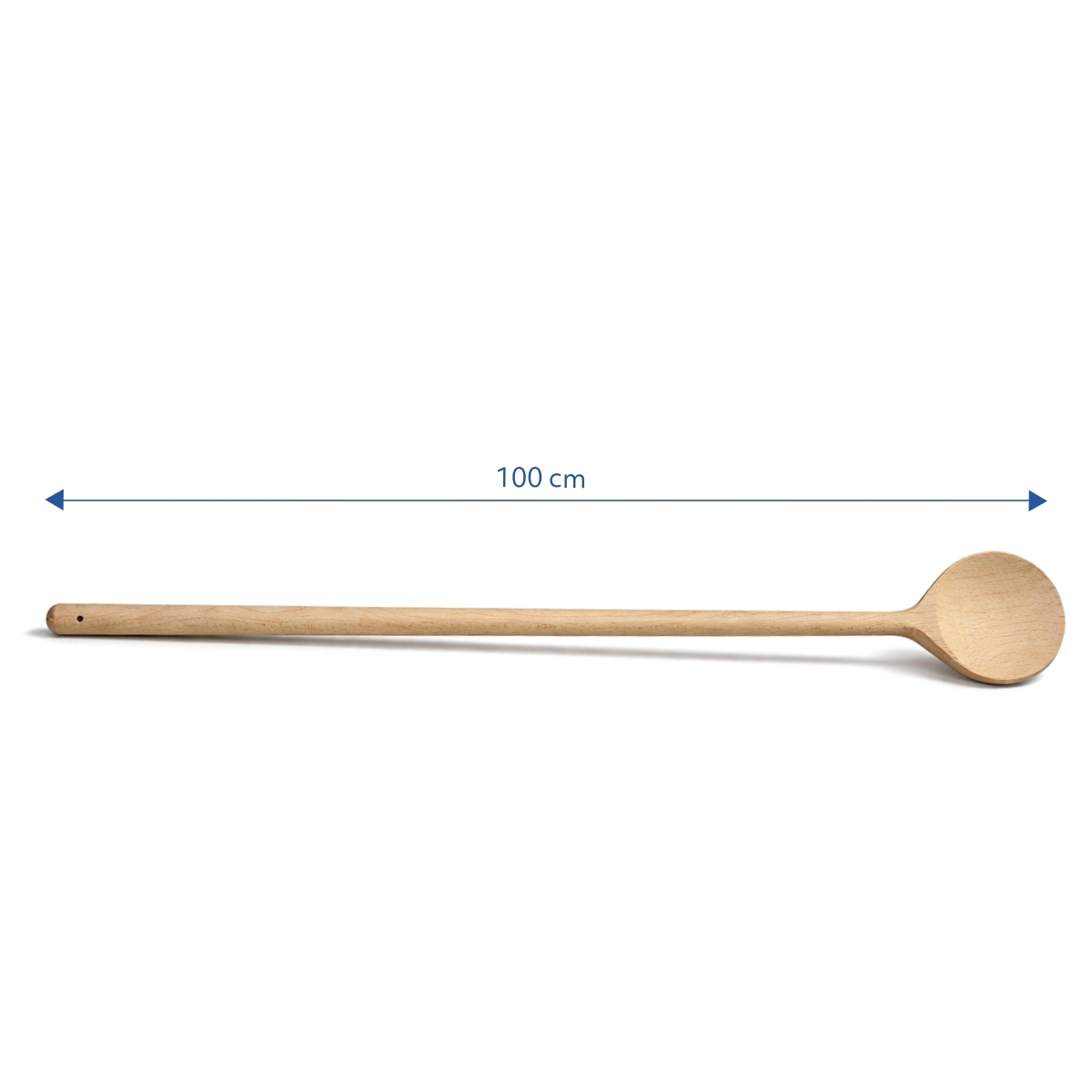 Cucchiaio in legno - 100 cm - rotondo | Gastrokitchen