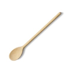 Cucchiaio in legno - 35 cm - ovale | Gastrokitchen