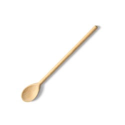 Cucchiaio in legno - 40 cm - ovale | Gastrokitchen