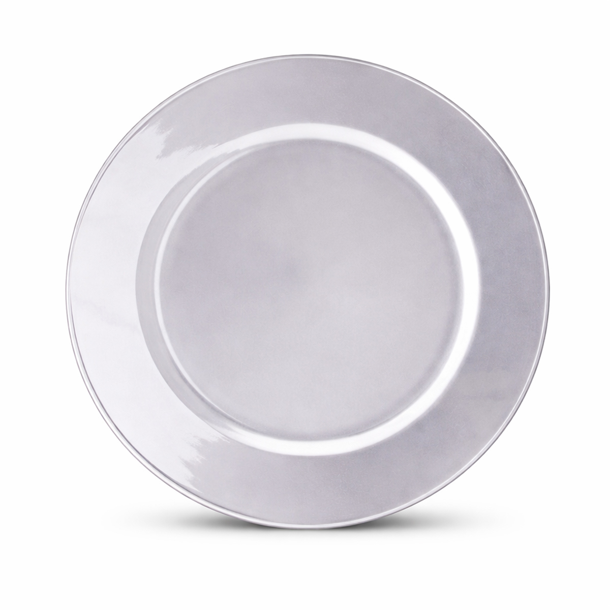 Set 6 sottopiatti - 33 cm - argentati