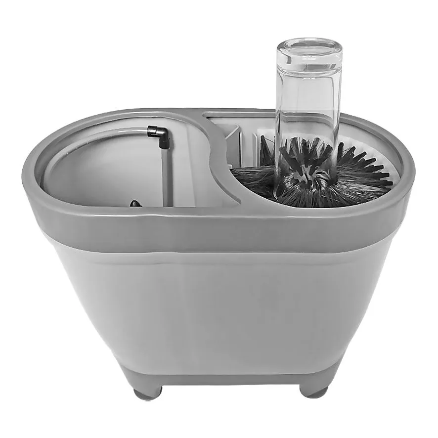 Lavabicchieri e spazzole mobili