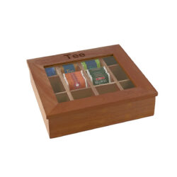 Scatola da tè in legno - 31x28 cm  | APS