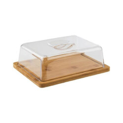 Vassoio in legno con coperchio - 24x18,5 cm | APS