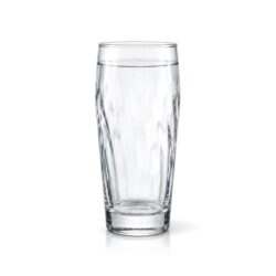 Bicchiere in vetro goffrato per limonata - 600 ml | Gastrokitchen