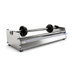 Dispenser in acciaio inox per pellicola alimentare con taglierina - per pellicole fino a 55 cm di larghezza | Gastrokitchen