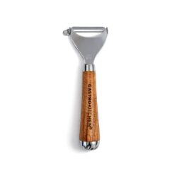 Sbucciatore in acciaio inox con manico in legno - 17,5 cm | Gastrokitchen