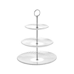 Porta alimenti a ripiani - 3 livelli - 35x34x29,5 cm