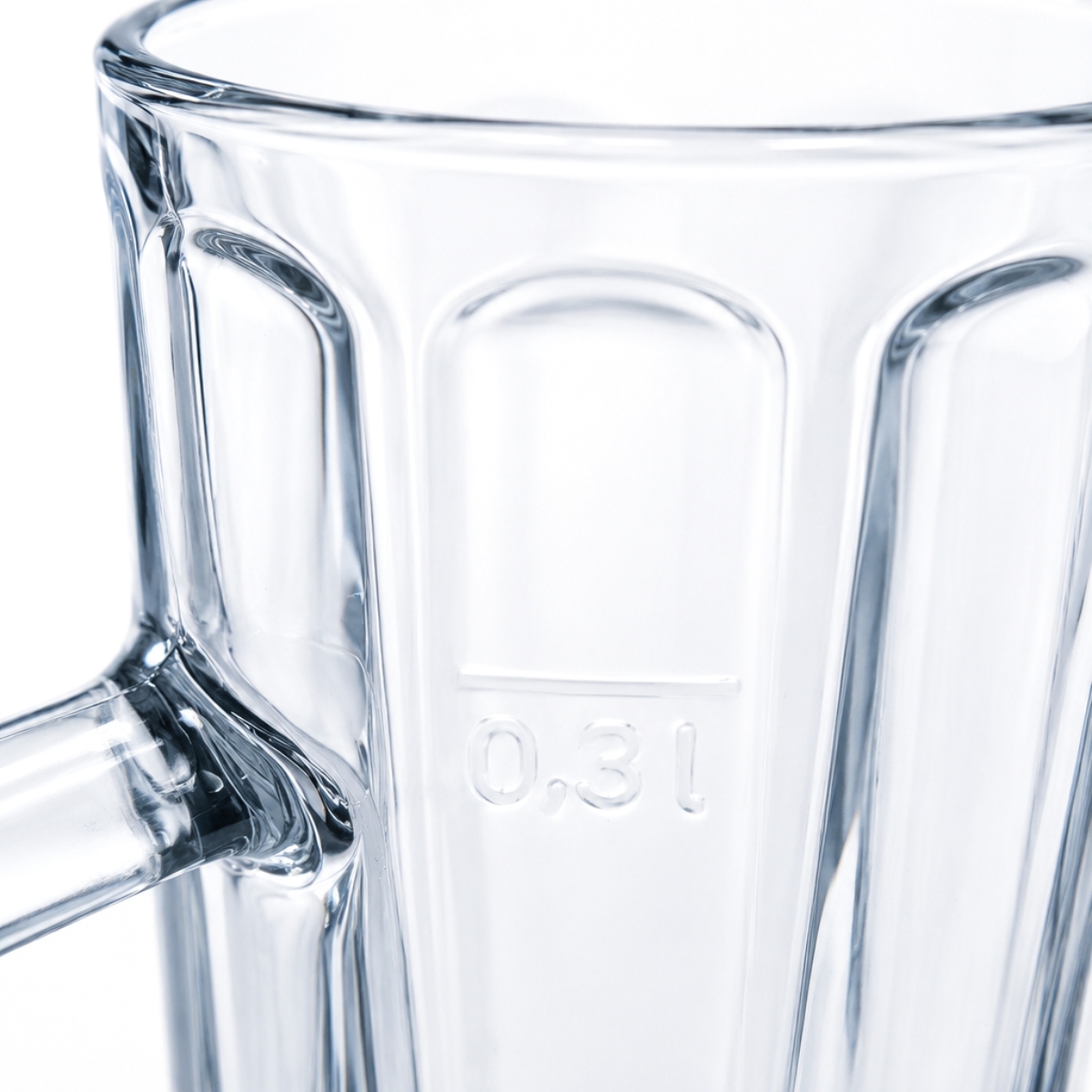 Boccale da birra in vetro Allgäu con tacche di dosaggio - 300 ml | Ritzenhoff
