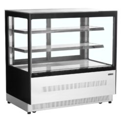 Vetrina refrigerata per pasticceria nera - LPD 1200 F Black | TEFCOLD