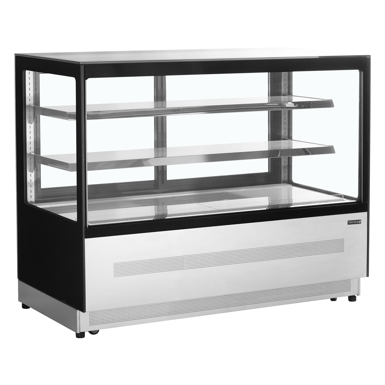 Vetrina refrigerata per pasticceria nera - LPD 1500 F Black | TEFCOLD