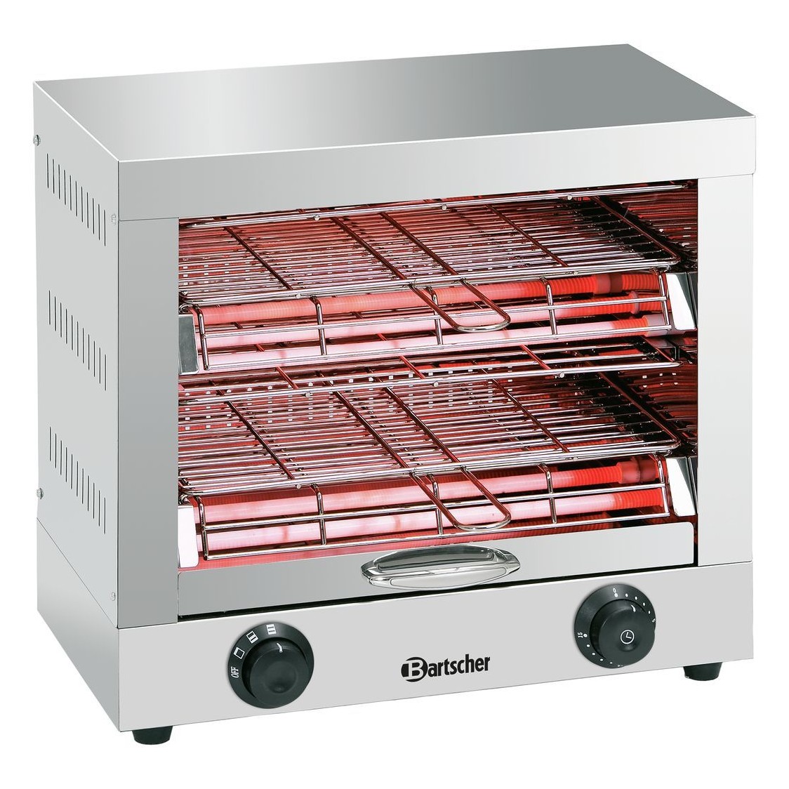 Tostapane / scaldapanini elettrico doppio | Bartscher A151600