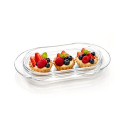 Vassoio da servizio in vetro - 21,3x9,8 cm | Gastrokitchen