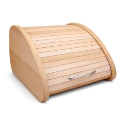Portapane in faggio con coperchio avvolgibile - 30 x 39 x 21,5 cm | Gastrokitchen