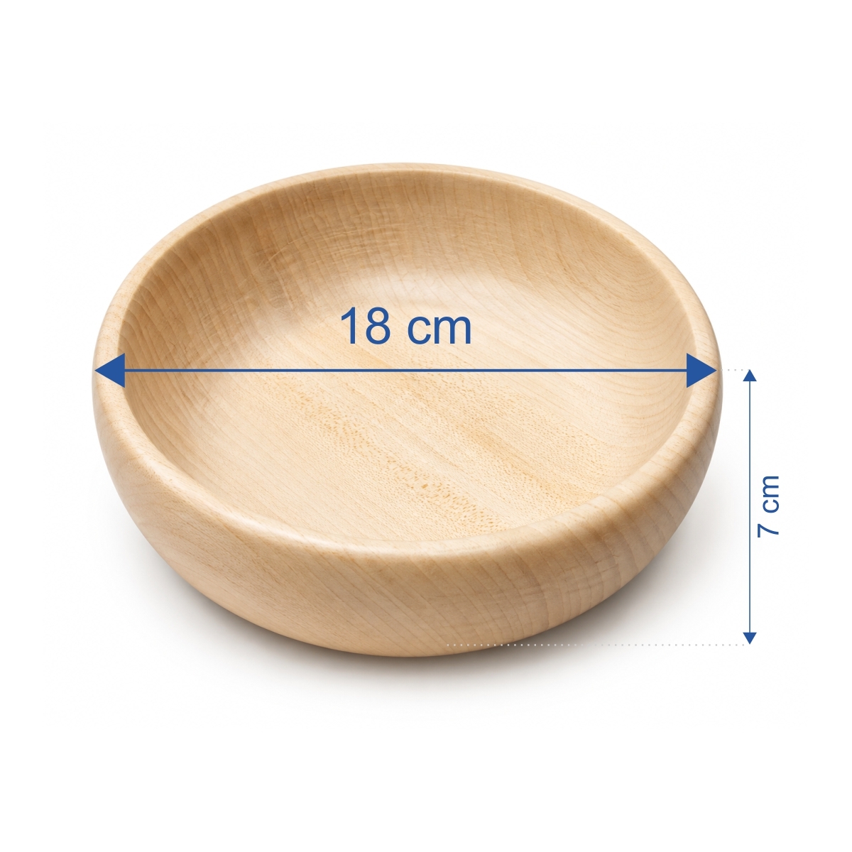 Ciotola in legno di tiglio - Ø 18 cm | Gastrokitchen