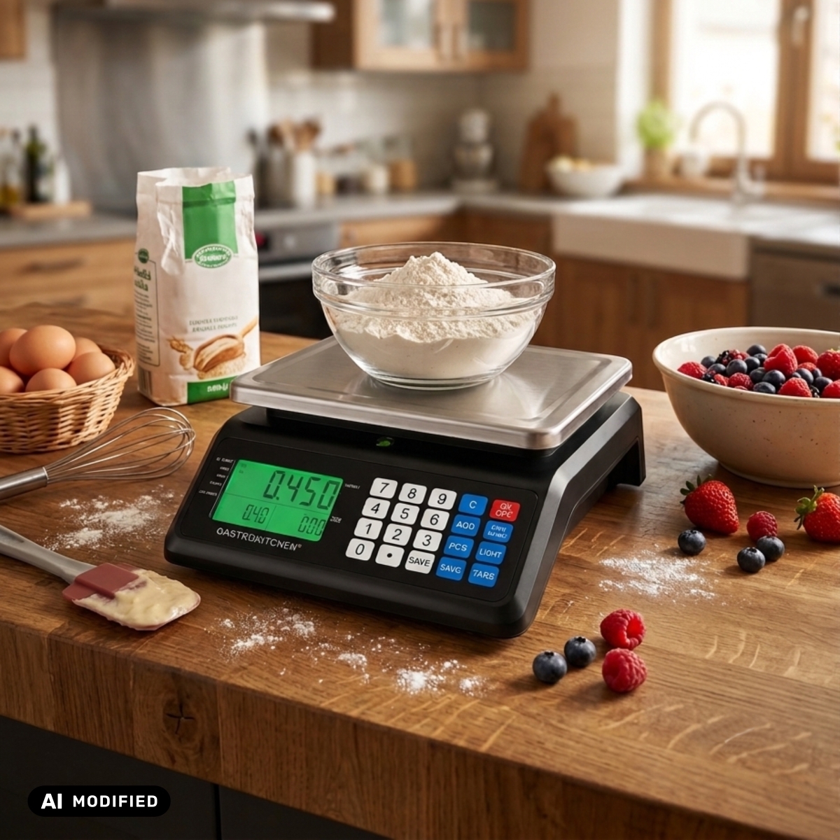 Bilancia digitale impermeabile IP 67 - 30 kg / 1 g | Gastrokitchen