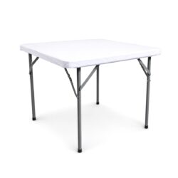 Copritavolo elastico per piano del tavolo 88 × 88 cm - bianco | Gastrokitchen