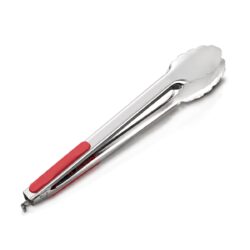Pinza da cucina in acciaio inox con impugnatura in silicone - 34,5 cm | Gastrokitchen