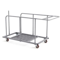 Carrello per il trasporto di tavoli pieghevoli con dimensioni 180 x 85 x 100 cm | Gastrokitchen