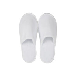 Pantofole da hotel Hotel con punta chiusa - 29 cm - bianche