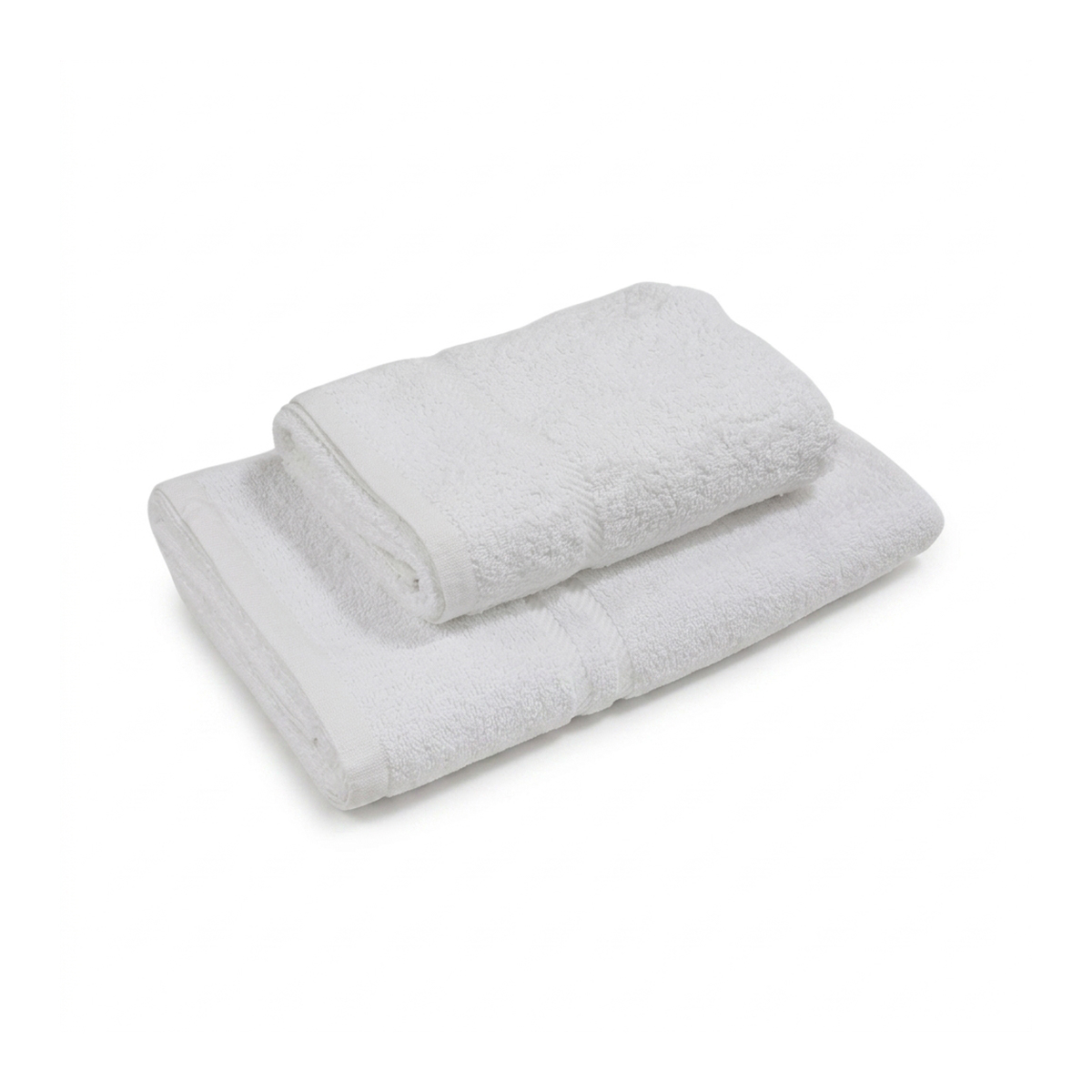 Asciugamano in spugna per hotel Havana - 50 x 100 cm - 500 g/m² - bianco