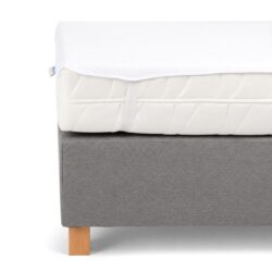Coprimaterasso impermeabile per hotel - 80 x 200 cm - bianco