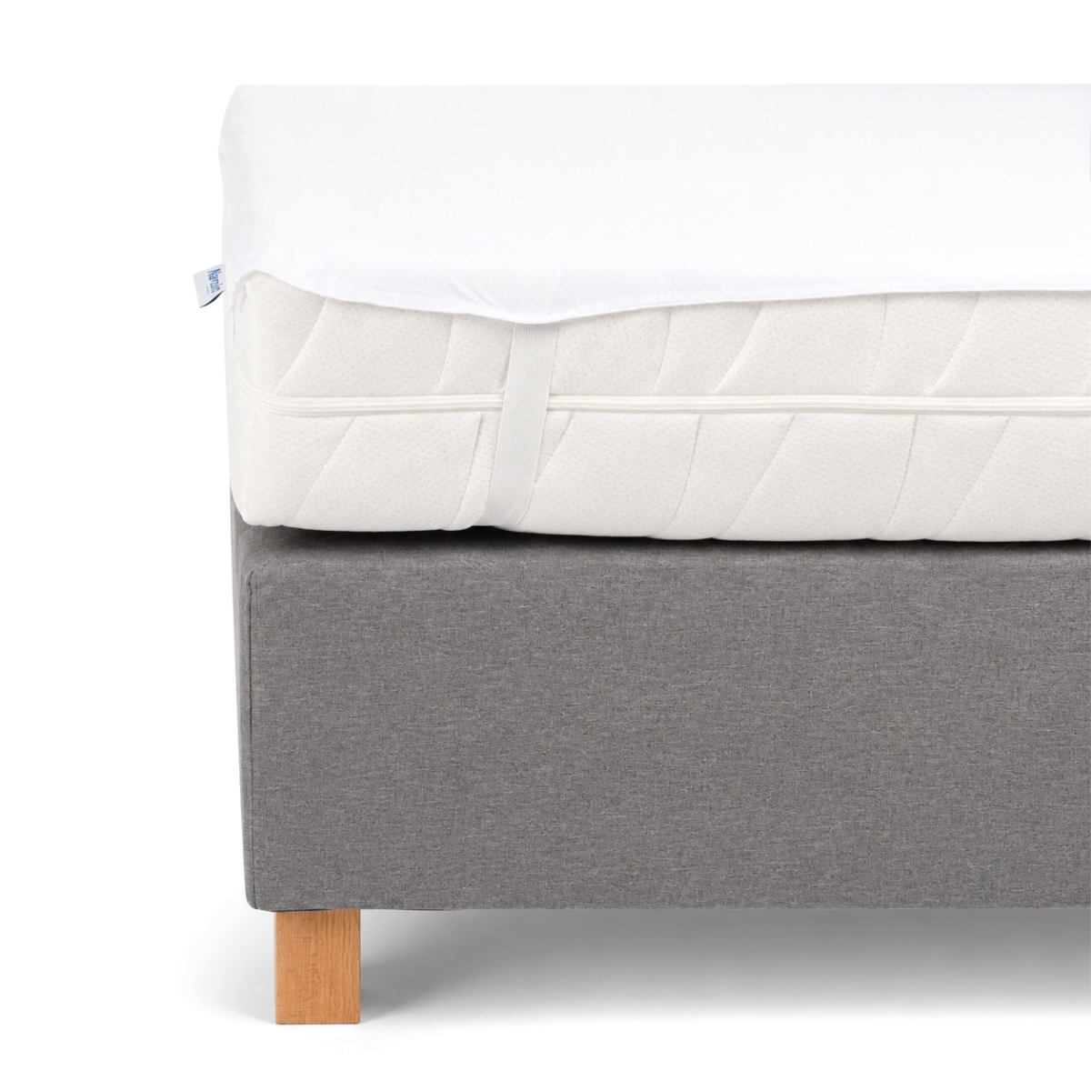 Coprimaterasso impermeabile per hotel - 80 x 200 cm - bianco