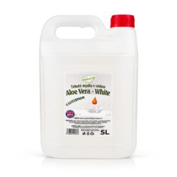 Sapone liquido delicato Aloe Vera - bianco - 5 L