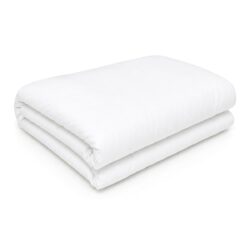 Copripiumino per hotel - 140 x 200 cm - 150 g/m² - bianco