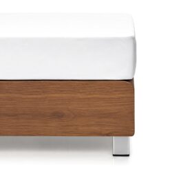 Lenzuolo con angoli per hotel - 80 x 200 cm - 200 g/m² - bianco