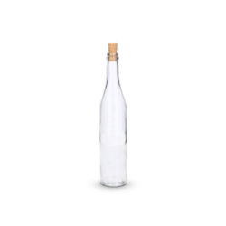 Bottiglia in vetro con tappo in sughero - 500 ml