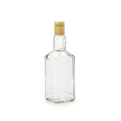 Bottiglia in vetro per whisky con tappo a vite - 500 ml
