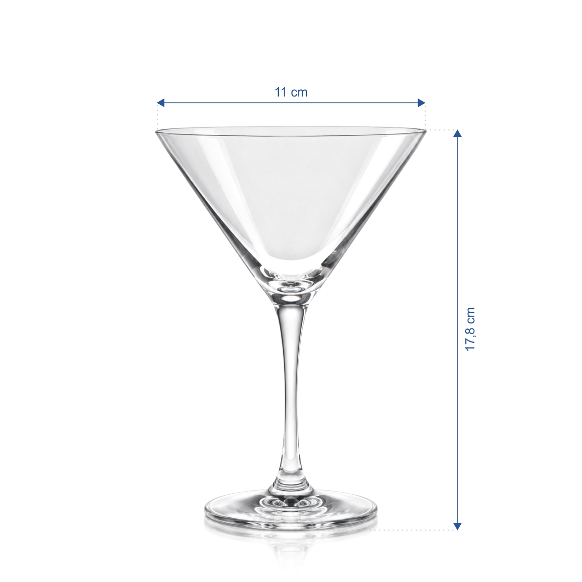 Bicchiere da Martini - 230 ml Veronica Horeca | Royalex