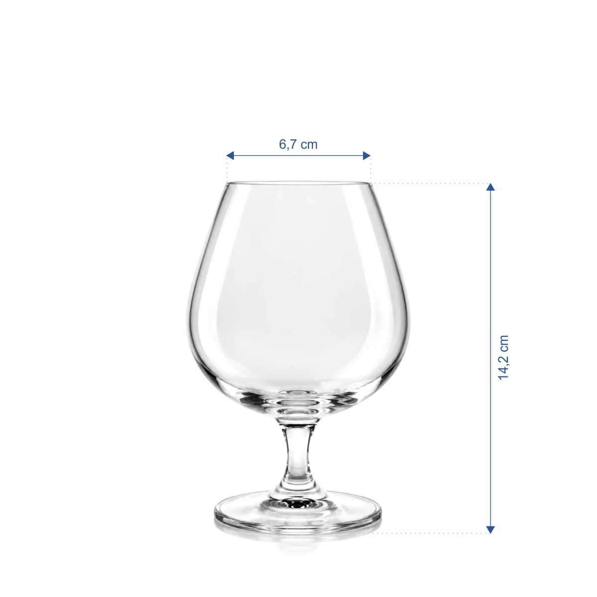 Bicchiere per brandy e cognac - 405 ml Veronica Horeca | Royalex