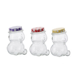 Bicchiere in vetro per miele Orsetto 150 ml | colore casuale