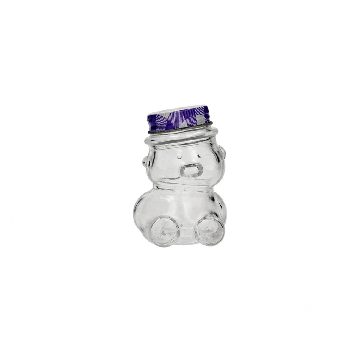 Bicchiere in vetro per miele Orsetto - 30 ml | colore casuale