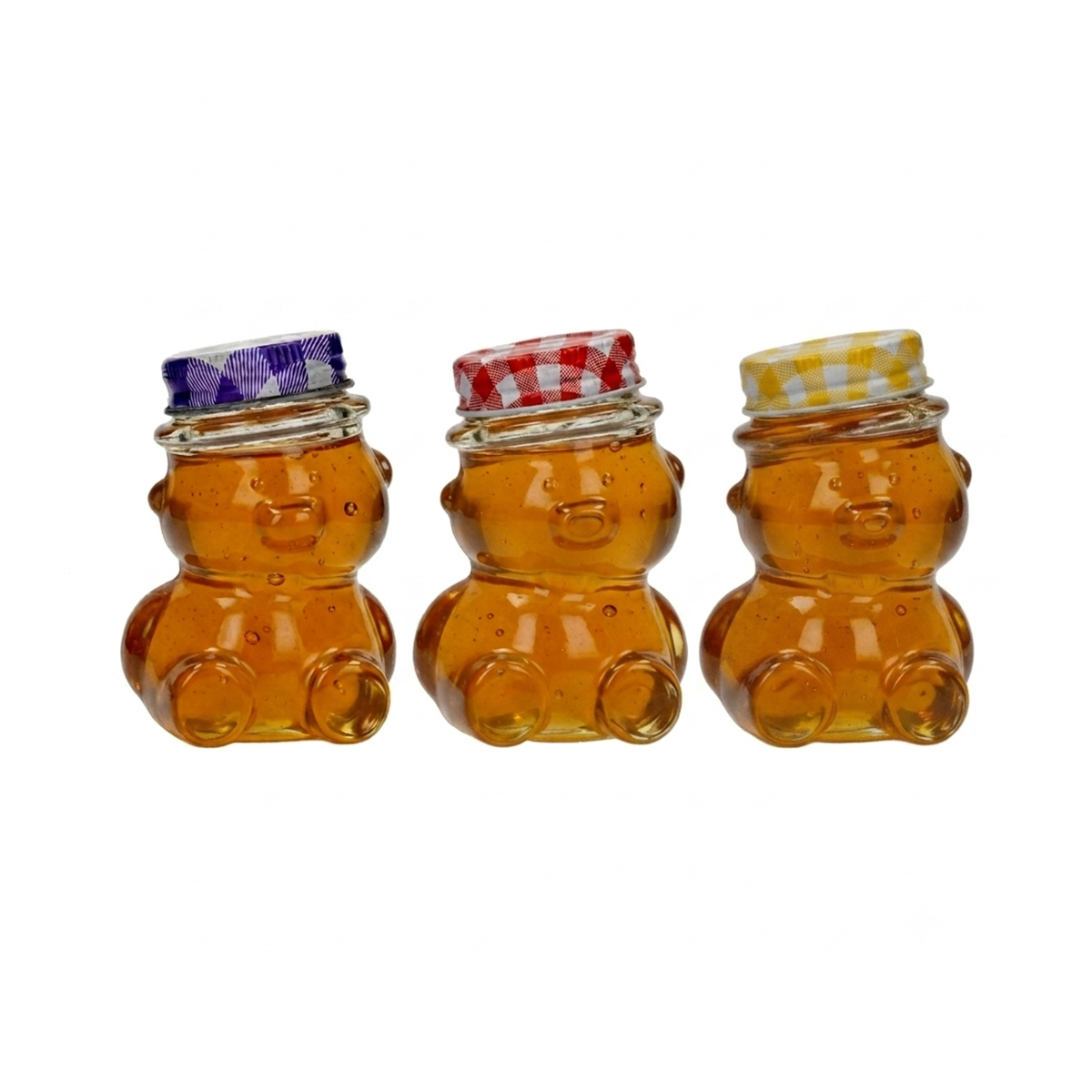 Bicchiere in vetro per miele Orsetto - 30 ml | colore casuale