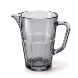 Brocca in vetro Alva - 1 L - grigia | Gastrokitchen