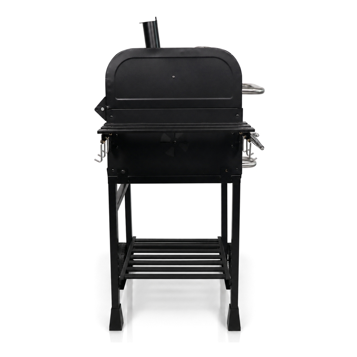 Barbecue americano a carbonella con coperchio -120 x 60 x 113,5 cm | Gastrokitchen