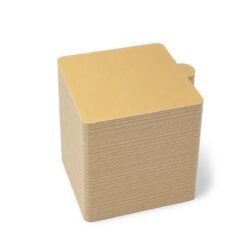 Sottotorta quadrati - 7,2 x 7,2 cm - dorati [100 pz] | Gastrokitchen