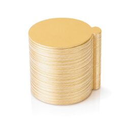 Sottotorta rotondi - Ø 9 cm - dorati [100 pz] | Gastrokitchen