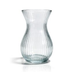 Vaso in vetro scanalato - Ø 11 cm | Gastrokitchen