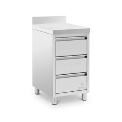 Armadio da lavoro in acciaio inox - 50 x 60 cm - 186 kg | RCCD-3