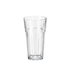 Bicchiere in vetro scanalato per bevande Havana - 380 ml